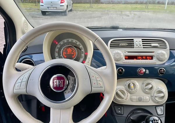 Fiat 500 cena 23900 przebieg: 94400, rok produkcji 2014 z Knurów małe 211